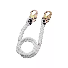 Peakworks Longe de retenue en corde, 6', Crochet mousqueton, Crochet mousqueton (V8151006)