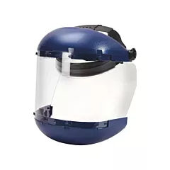 Sellstrom Masque protecteur avec coque double de la série 380 Premium, Acétate, Transparent (S38110)