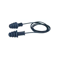 Protective Industrial Products Bouchons d’oreilles en TPR détectables et réutilisables, Avec cordon, 27 NRR dB, Taille unique, Aucune, Vrac - Boîte (NP267HPR410D)
