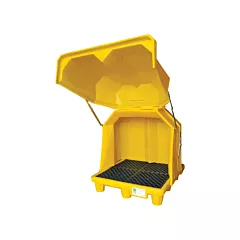 Ultratech P2 Gull Wing Ultra-Hard Top Spill Pallet® without Drain