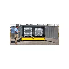 Ultratech Steel Ultra-Twin IBC Hard Top, 123.4