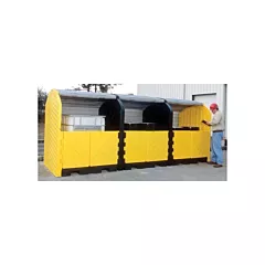 Ultratech Outdoor 3-Tank Ultra-Modular IBC Spill Pallet, 188