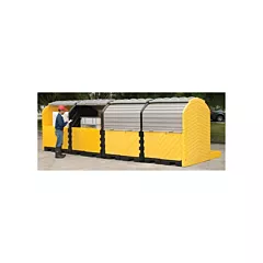 Ultratech Outdoor 4-Tank Ultra-Modular IBC Spill Pallet, 250