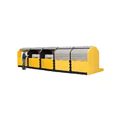Ultratech Outdoor 5-Tank Ultra-Modular IBC Spill Pallet, 312