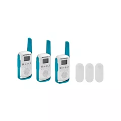 Motorola TalkAbout T110 Series Two-Way Radio | FRS, 25 km Range, 22 Channels | 3-Pack (T114TP-C)