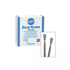 Shofu Dura-Green Polishing Stones HP RD3 12/pkg (VMSHFU-0034)