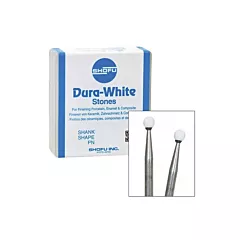 Shofu Dura-White Polishing Stones FG RD1  12/pkg (VMSHFU-0247)