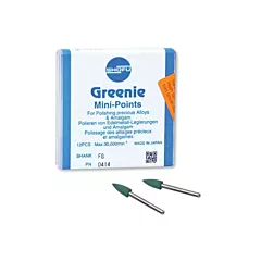 Shofu Greenie Polishers Mini-Point CA 12/box (VMSHFU-0404)