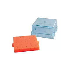 Shofu BurButler Bur Block 25 Hole Short Lid Amber Orange (VMSHFU-8225AOC)