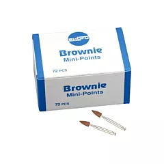 Shofu Brownie Polishers Mini-Point FG 72/pkg (VMSHFU-H413)