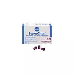 Shofu Super-Snap Finishing Discs Dark Violet Medium Double Sided 50/box (VMSHFU-L522)