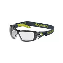 Hexarmor MX200G TruShield®S Wraparound Safety Glasses, CSA Z94.3/ANSI Z87+, Clear, Anti-Fog/Anti-Scratch (11-12001-04)