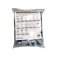 Honeywell TFT-30 Earplugs Refill for HL400 Dispenser, Corded, 29 NRR dB, CSA Class AL, Bulk - Polybag (TFTPOD-30-REFILL)