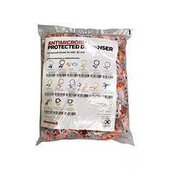 Honeywell Recharge de bouchons d’oreille TFP-30 pour le distributeur HL400, Avec cordon, 31 NRR dB, CSA classe AL, Vrac - Sac en poly (TFPLUS-30-REFILL)