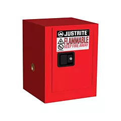 Justrite Sure-Grip® EX Countertop Flammable Cabinet, 17