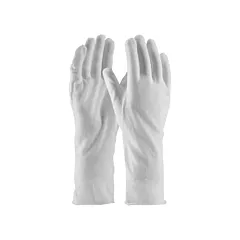 Protective Industrial Products Gants d'inspection de qualité supérieure CleanTeam(MD), Taille unique, Coton, Non ourlé (GP9750014)