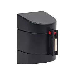 Zenith Safety Products Magnetic Wall Mount Barrier with Magnetic Tape, 15', Plastic, Black, Black and Yellow, Blank