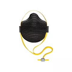 Moldex AirWave M Series Black Disposable Masks with SmartStrap® & Full Foam Flange