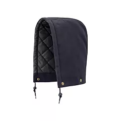 Pioneer Hood for Quilted Safety Parka, Bomber or Coverall, Cotton, Navy Blue (V2060280-O/S)