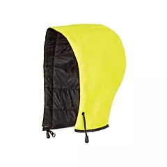 Pioneer Capuchon pour manteau de sécurité haute visibilité réversible, Jaune lime haute visibilité, Aucune, Polyester/Nylon (V1140461-O/S)