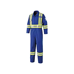 Pioneer Combinaison anti-arc électrique FR-Tech(MD), 48 Taille, Bleu royal, 10 cal/cm², ASTM F1506, 2 Arc électrique EPI catégorie niveau (V254031T-48)