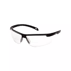 Pyramex Lunettes de lecture H2MAX avec monture noire, CSA Z94.3/ANSI Z87+, Transparent, Antibuée, 2,0 (SB8610R20TM)