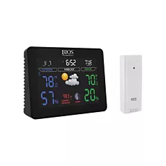 BIOS Weather Station, - 40 °C to +70 °C (- 40 °F to +158 °F), Color (386BC)