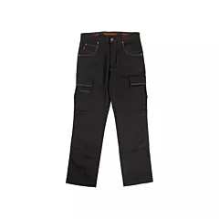 Tough Duck WP100 Work Pants, Women's, Cotton/Spandex, Black, 0 Size, 30 Inseam (WP100-BLACK-0)