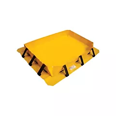 Enpac Stinger Yellow Jacket Snap-Up Spill Berm, 6' X 8' X 8
