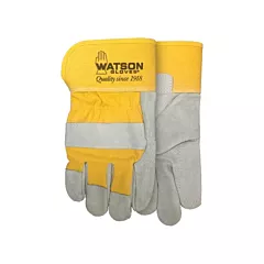 Watson Gloves Mad Dog Gloves, One Size, Unlined, Split Cowhide, Safety, Cotton (C281DP)