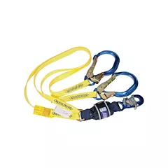 3M DBI Sala Fall Protection EZ-Stop™ Shock Absorbing Lanyard, 6', 420 lbs., Snap Hook (1246160C)