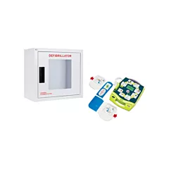 Zoll AED Plus® Defibrillator & Wall Cabinet Kit