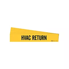 Brady Marqueur de tuyau «HVAC Return»