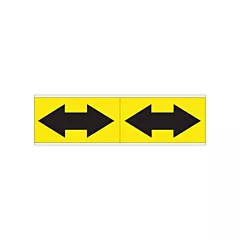 Brady Dual Direction Arrow Pipe Markers