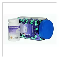 Silmet SPHERODON M Admix Alloy 45.5% Ag, High Copper, Non Gamma II 3-Spill Fast Set 50/Jr. Compares to Contour