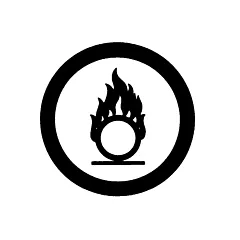 Brady WHMIS Pictogram - Oxidizing