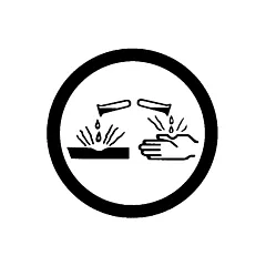 Brady WHMIS Pictogram - Corrosive