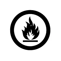 Brady WHMIS Pictogram - Flammable / Combustible