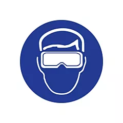 Brady Right to Know Pictogram Labels - Safety Goggles