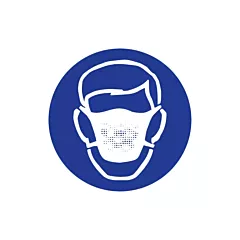 Brady Right to Know - Pictogram Labels- Dust Mask, 2-1/4