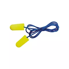3M E-A-Rsoft Metal Detectable Earplugs, Corded, 32 NRR dB, Regular, CSA Class AL, Bulk - Polybag (311-4106)