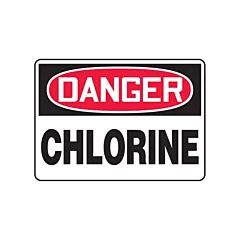 Accuform Signs Enseigne « Chlorine »