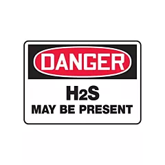 Accuform Signs Enseigne « H2S May Be Present »