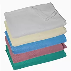  Snag Free Thermal Blankets | 55/45 Cotton/Polyester | Close Weave Checkerboard Pattern
