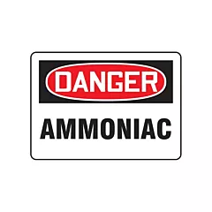 Accuform Signs Enseigne « Ammoniac »