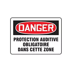 Accuform Signs Enseigne « Protection auditive »