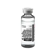Sodium (L0010003) Chloride 0.9% Bacteriostatic, 30ml Vial - Non Returnable