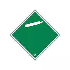 Brady Non-Toxic Gas TDG Placard