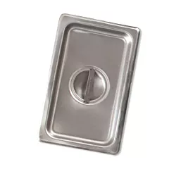 Browne 1/2 Size Steam Pan Cover, Stainless Steel
