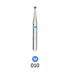 1Diamond Sterile Diamond Burs Round 801-010 Medium Grit 25/box (VM1D-801-010M)